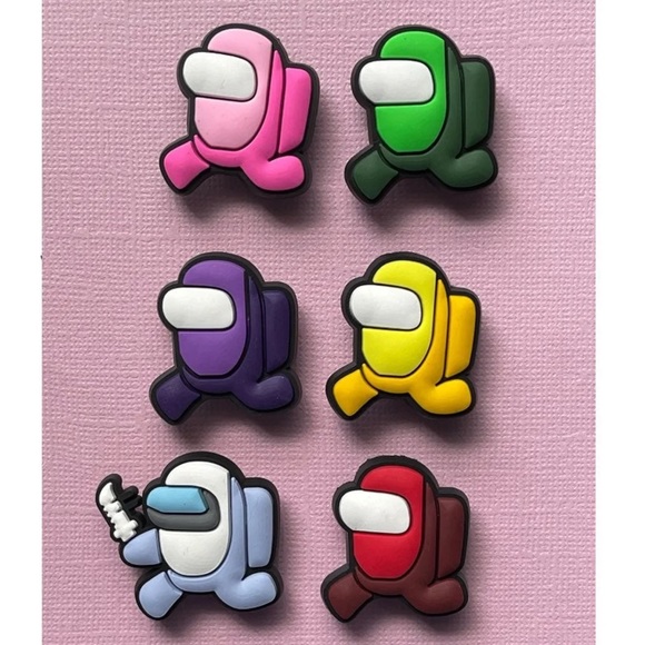 CROCS Accessories Crocs Charms Among Us Croc Shoes Jibbitz Poshmark